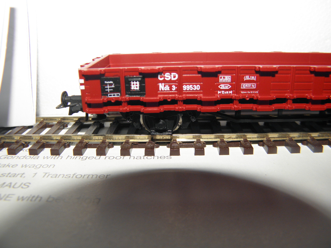 HO Roco vůz ČSD Ndk 3-99530 ze setu 44001