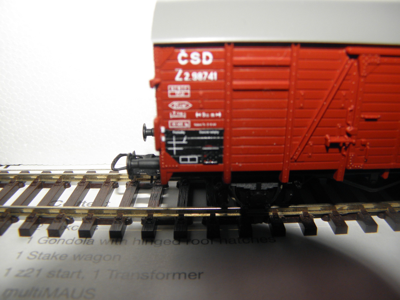 HO Roco vůz ČSD Z 2.98741 ze setu 44001