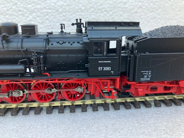 HO Roco parní lok. 57 DB , DIGITAL BEZ ZVUKU , ze startsetu, obsahuje cedulky na označení 534 ČSD