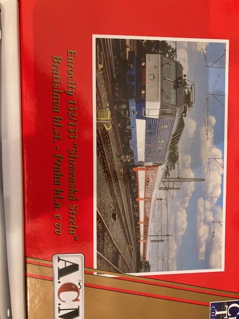 H0 ACME, set tří vozů Slovenská strela ZSSK, 55349