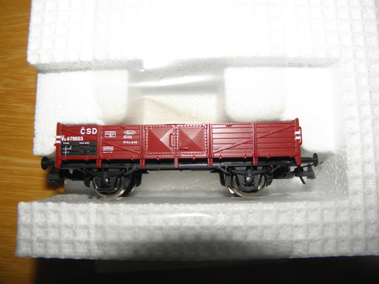 HO Roco vůz ČSD Vu 4-78603 ze setu 44001