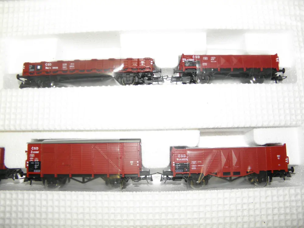 HO set 8 vozů ČSD, Roco 44001