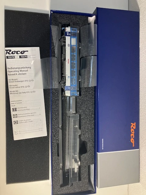 HO Roco motorový vůz 810 472-1 ČD , ANALOG