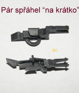 HO 2 ks krátké spřáhlo, Roco 40271/2