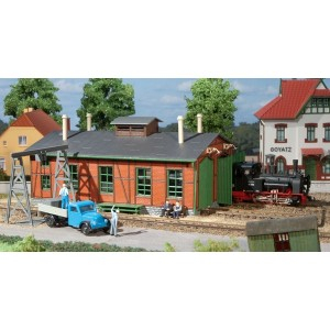 HOe,HOm Výtopna pro úzkorozchodné lokomotivy, Auhagen 11355