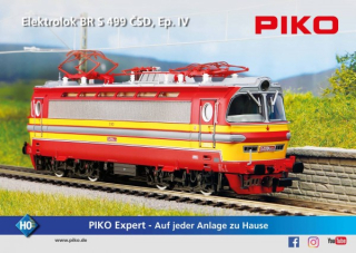 HO Piko 51382, laminátka S499 ČSD, DCC ZVUK