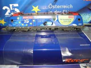 HO Roco 70502, Taurus 1116 276-7 „25 Jahre Österreich in der EU“, ÖBB, DIGITAL ZVUK