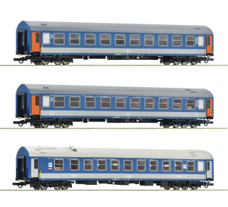 HO Roco 74188, set 3 vozů D 374/375 „Vindobona/Hungaria“, MAV
