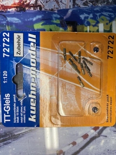 TT Kuehn 72722, Přechodové spojky Kuehn/Tillig 10ks, 