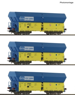 HO Roco , set 3 vozů Falns PKP , 6600136