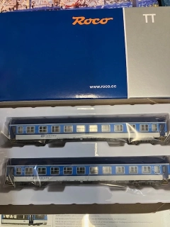 TT Roco, set 2 osobních vozů ČD, 6280020