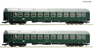 HO Roco, set 2 vozů ČD Y 2. třída, 6200222