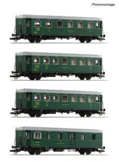 HO Roco set 4 rybáků ČSD, DIGITAL , OSVĚTLENÍ, 6210282