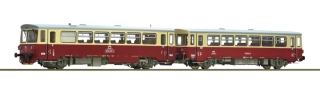 HO Roco, motorový vůz 810 491-1 a přívěšák,  ZSSK, ANALOG, 7700023