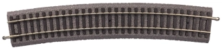 H0 PIKO 55419, Oblouková kolej R9 908 mm 15° A-Gleis s podložím