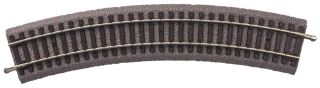 H0 PIKO 55412, Oblouková kolej R2 442 mm 30° A-Gleis s podložím